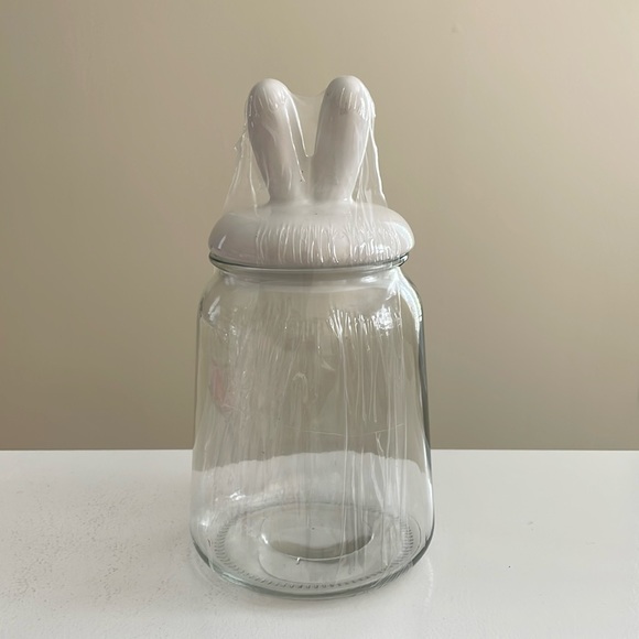Target | Holiday | New Target Bullseye Playground Bunny Ears Glass Jar ...